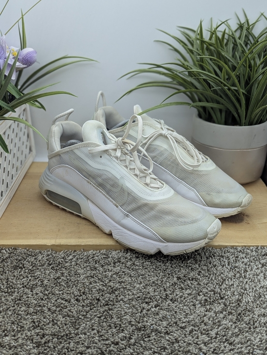 Nike Air Max 2090 Triple White Mens Size 11 Running Casual Comfort Shoes main image 7